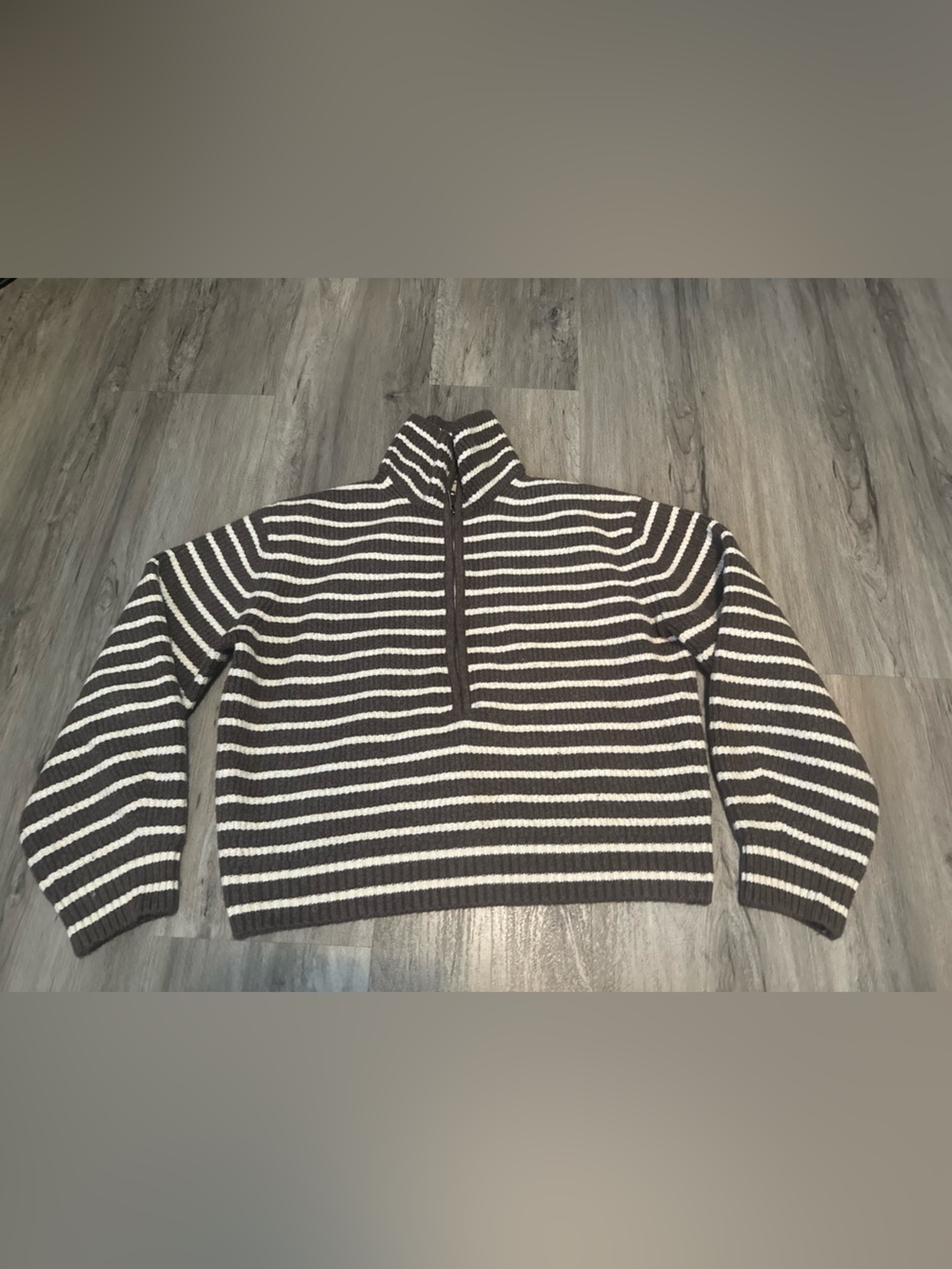 Faherty Northshore Quarter Zip - Stripe
